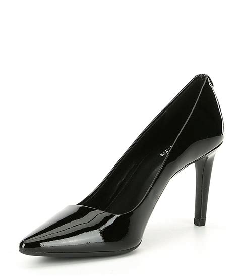 michael kors flex leather high heel pump|michael kors dorothy flex pumps.